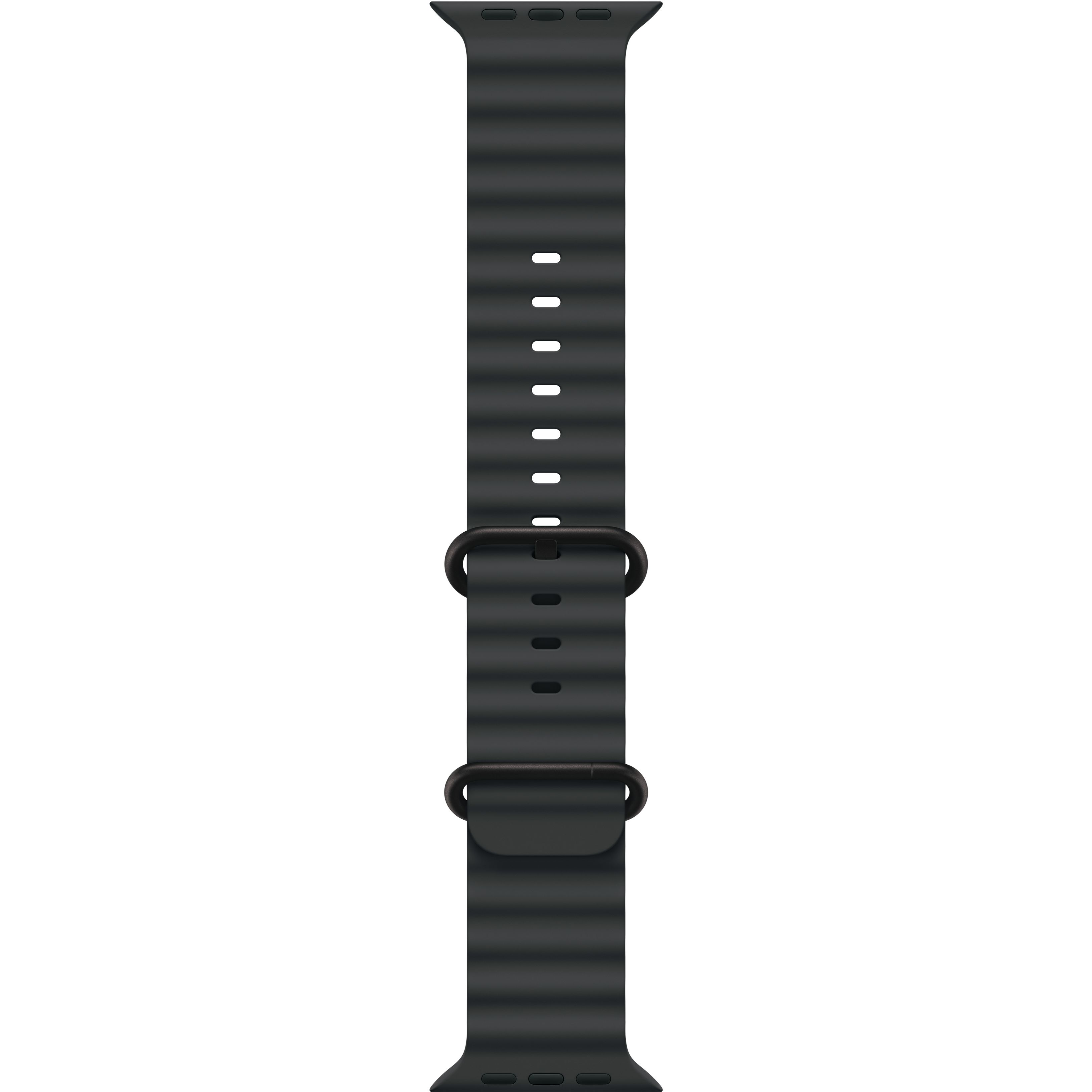 Ремінець Apple Watch 49mm Black Titanium Finish Black Ocean Band (MYPD3ZM/A)фото1