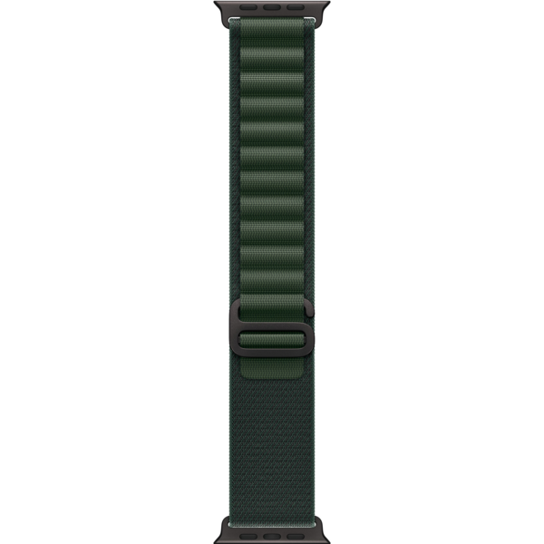 Ремешок Apple Watch 49mm Black Titanium Finish Dark Green Alpine Loop Large (MYPT3ZM/A)