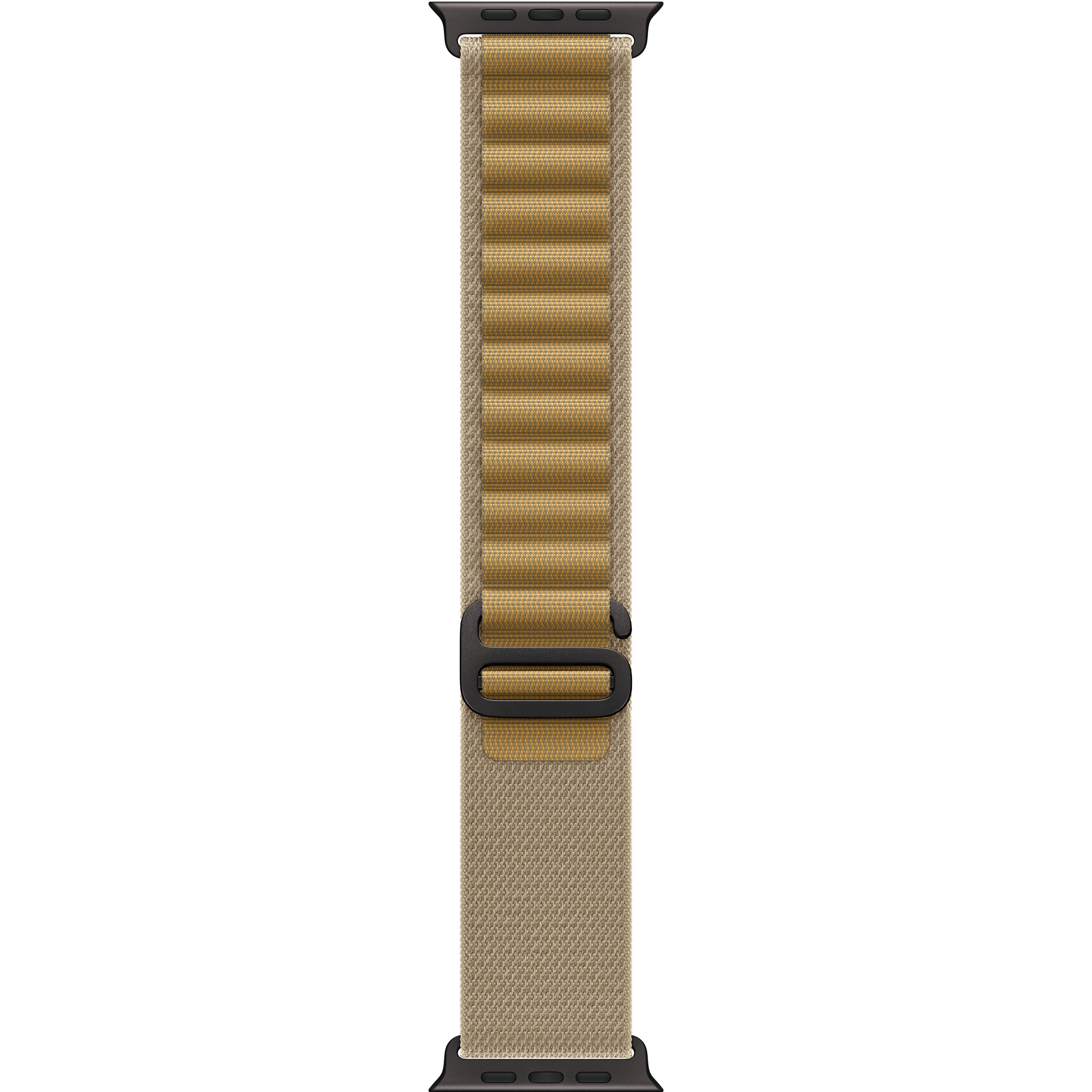 Ремінець Apple Watch 49mm Black Titanium Finish Tan Alpine Loop Small (MYQ03ZM/A)фото1