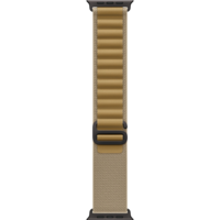 Ремінець Apple Watch 49mm Black Titanium Finish Tan Alpine Loop Medium (MYQ13ZM/A)