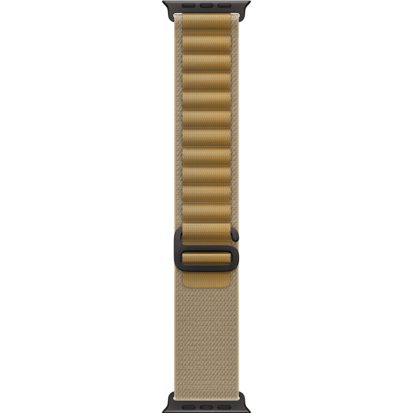 

Ремешок Apple Watch 49mm Black Titanium Finish Tan Alpine Loop Medium (MYQ13ZM/A)