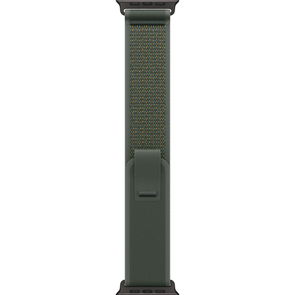 

Ремешок Apple Watch 49mm Black Titanium Finish Green Trail Loop S/M (MYQ33ZM/A)