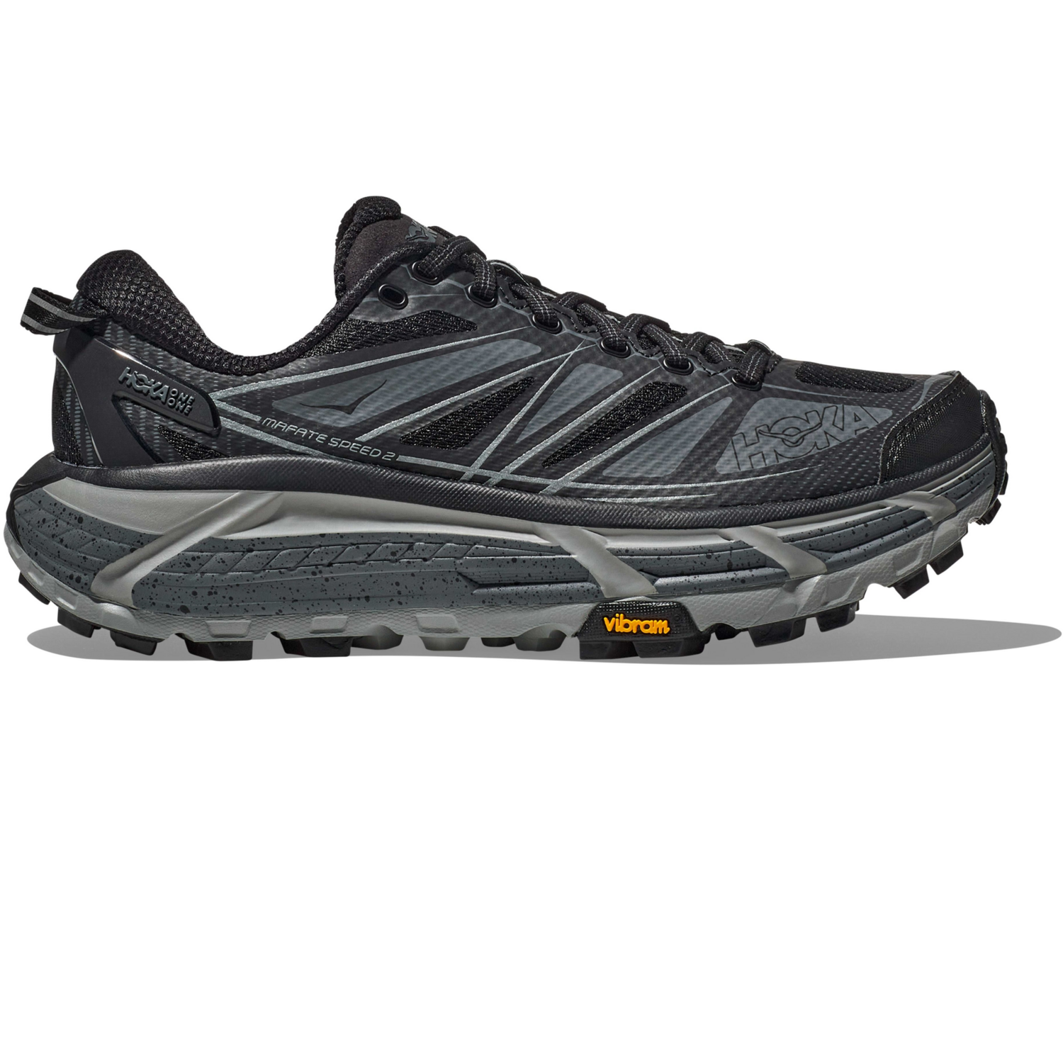 Кроссовки для бега мужские Hoka Mafate Speed 2 1126851-BCSTL 40 2/3 (7,5/8,5 US) черные фото 