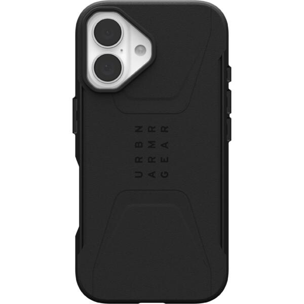 

Чехол UAG для Apple iPhone 16 Plus Civilian Magsafe, Black (114443114040)