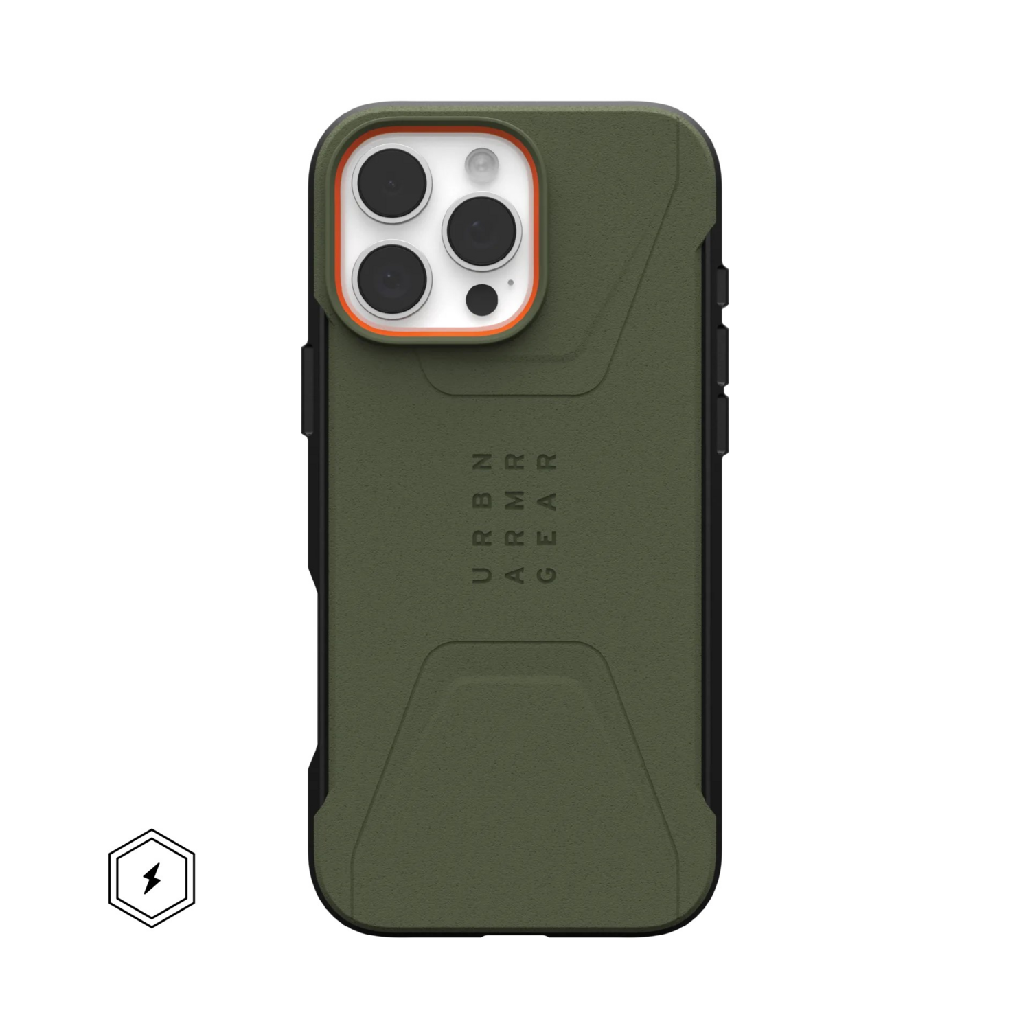 Чохол UAG для Apple iPhone 16 Pro Max Civilian Magsafe, Olive Drab (114445117272)фото