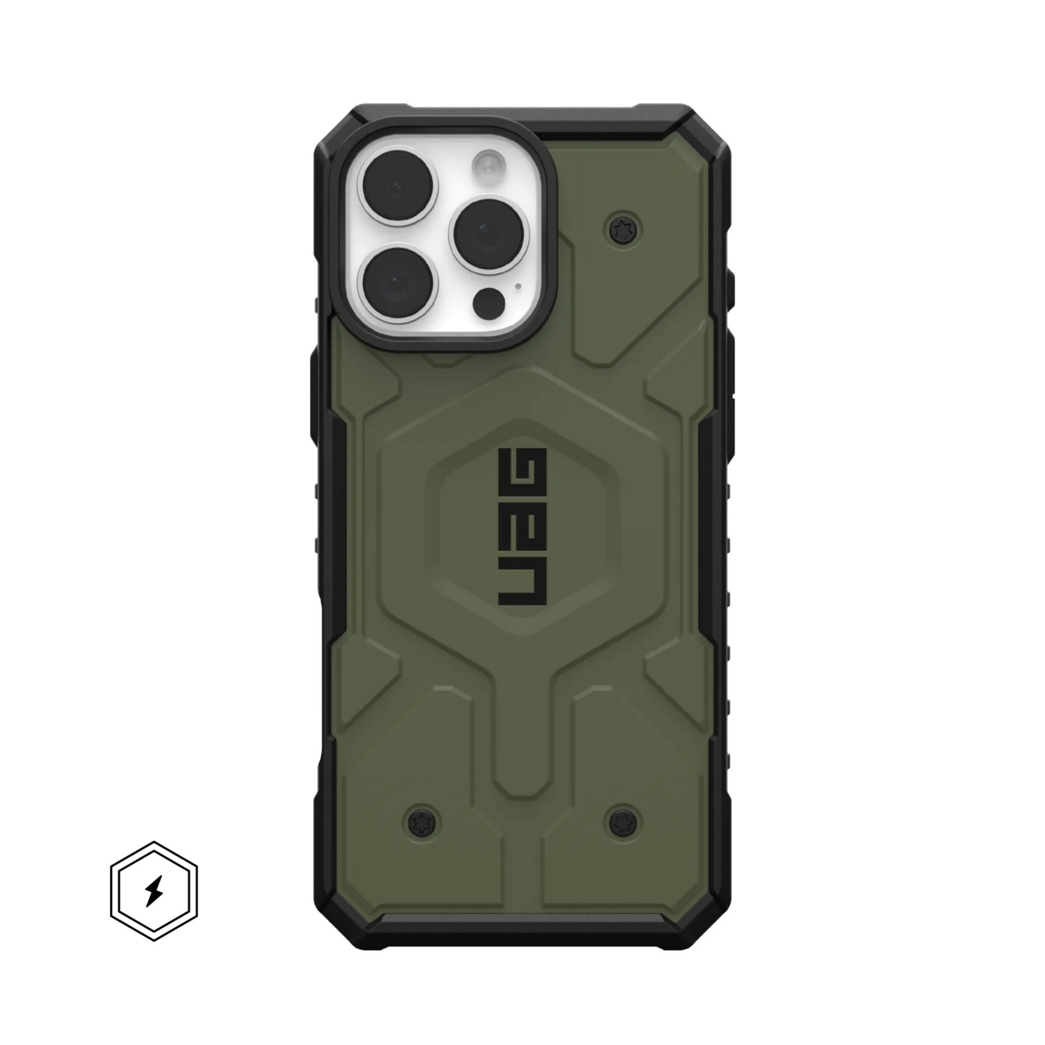 Чехол UAG для Apple iPhone 16 Pro Max Pathfinder Magsafe, Olive Drab (114469117272) фото 