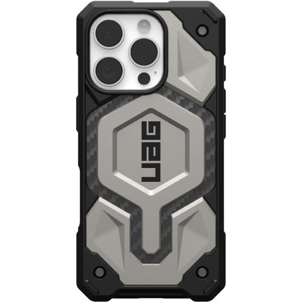 

Чехол UAG для Apple iPhone 16 Pro Monarch Pro Magsafe, Titanium (114456113636)