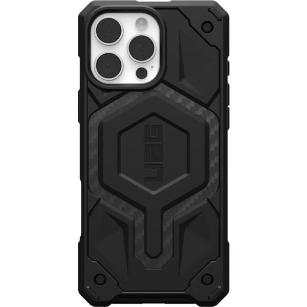 

Чехол UAG для Apple iPhone 16 Pro Max Monarch, Carbon Fiber (114461114242)
