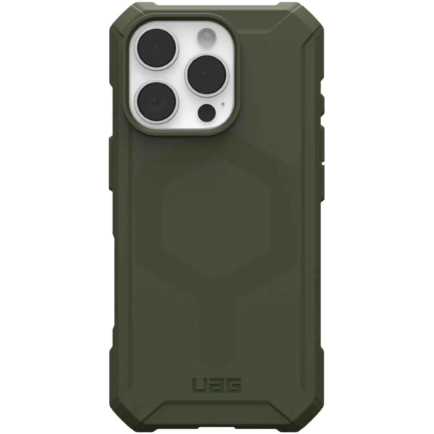 Чехол UAG для Apple iPhone 16 Pro Max Essential Armor Magsafe, Olive Drab (114449117272) фото 1