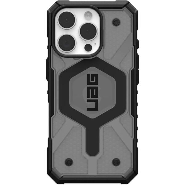 

Чехол UAG для Apple iPhone 16 Pro Pathfinder Clear Magsafe, Ash (114464113131)