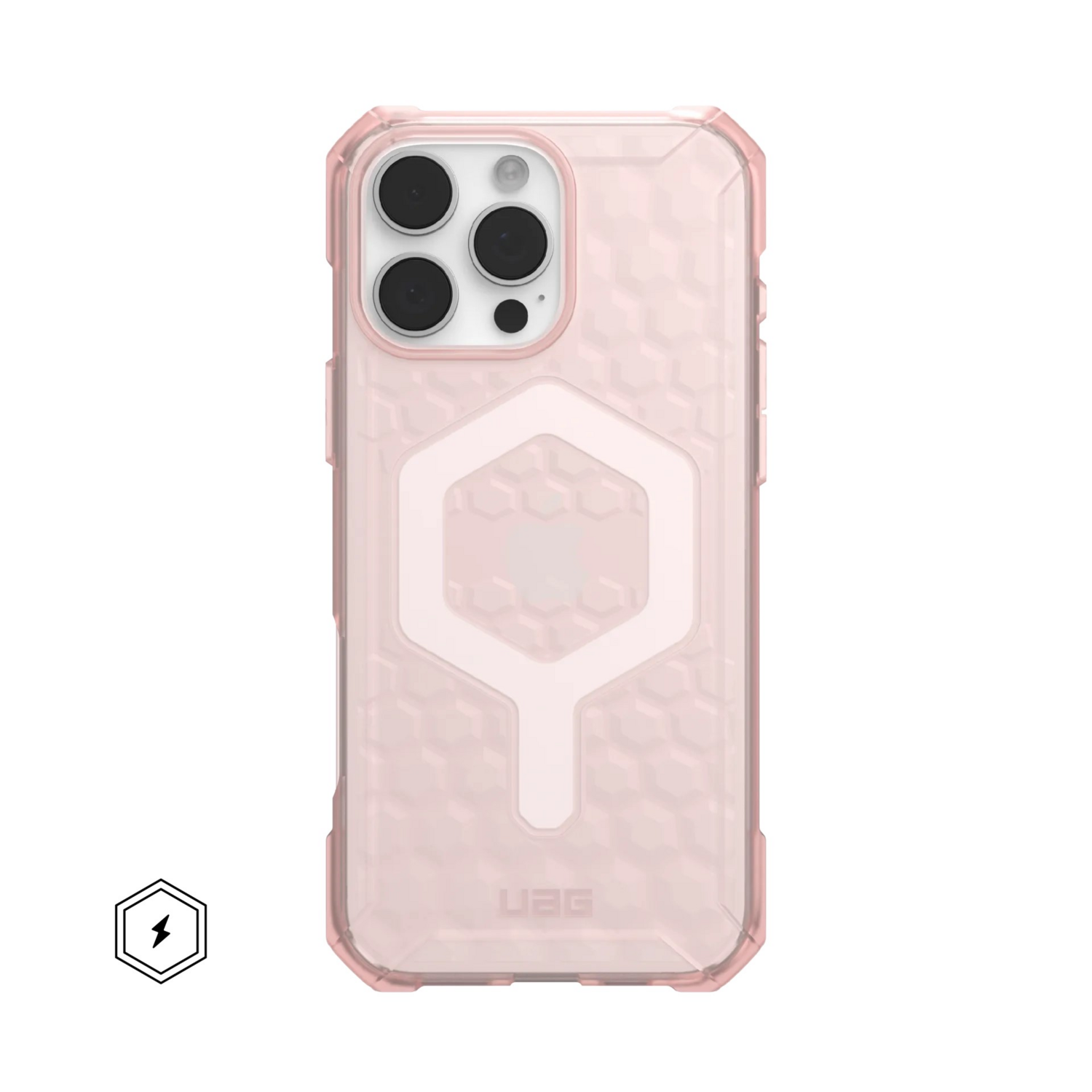 Чохол UAG для Apple iPhone 16 Pro Max Essential Armor Magsafe, Rose (114449114C4C)фото