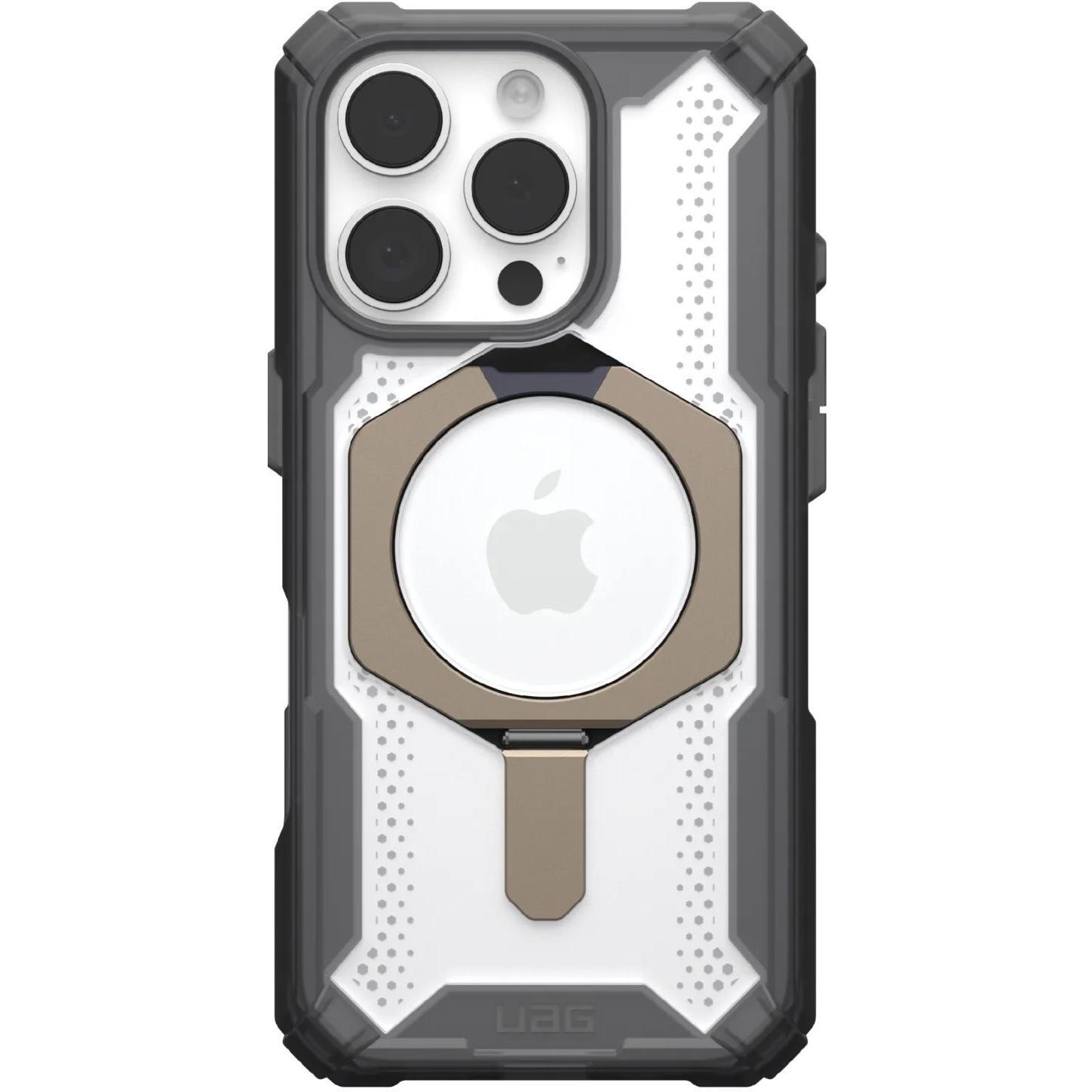Чехол UAG для Apple iPhone 16 Pro Plasma XTE MagSafe, Ash/Titanium (114474113136) фото 1