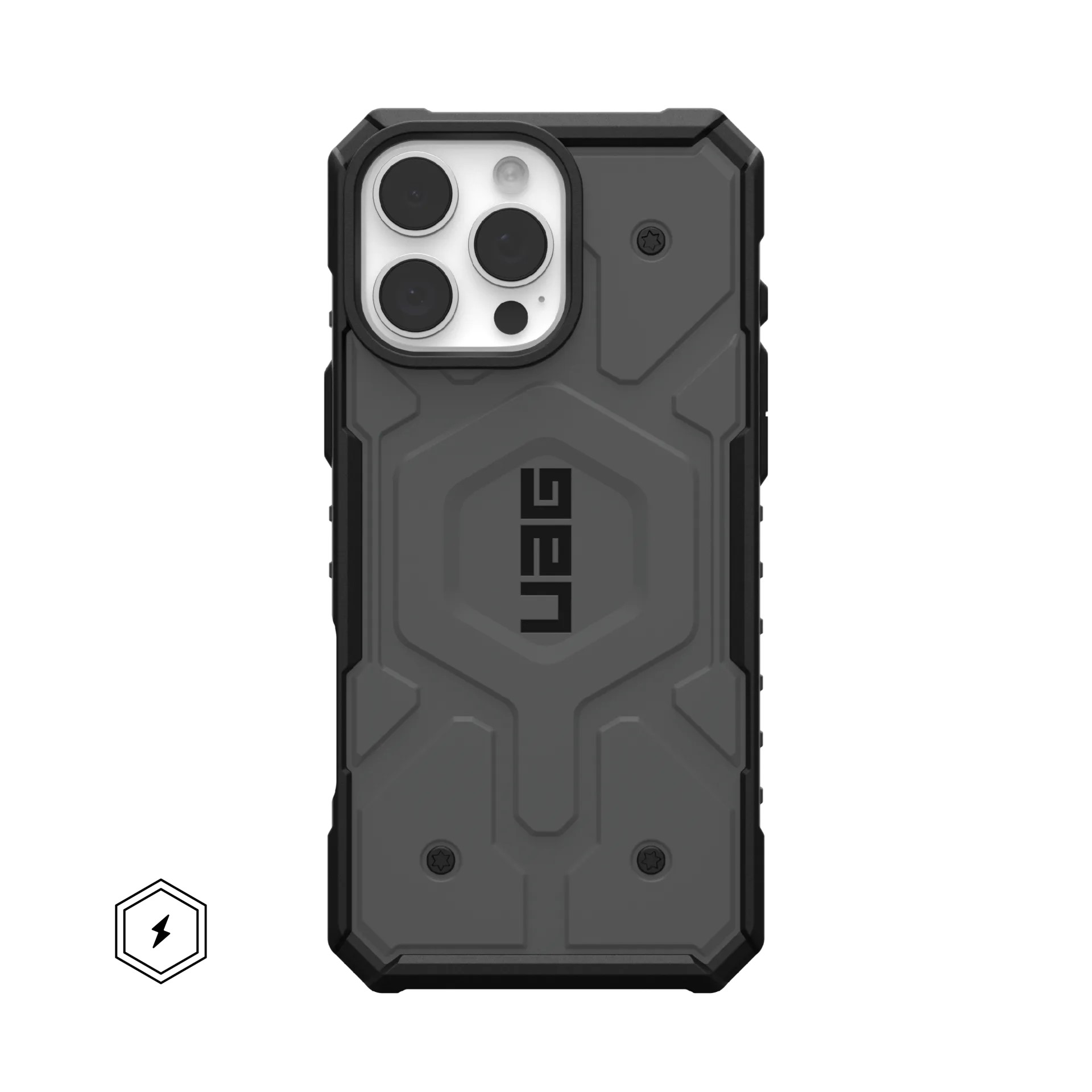 Чохол UAG для Apple iPhone 16 Pro Max Pathfinder Magsafe, Silver (114469113333)фото1