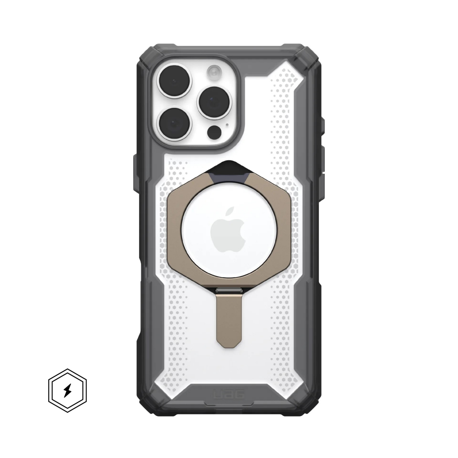 Чохол UAG для Apple iPhone 16 Pro Max Plasma XTE MagSafe, Ash/Titanium (114475113136)фото