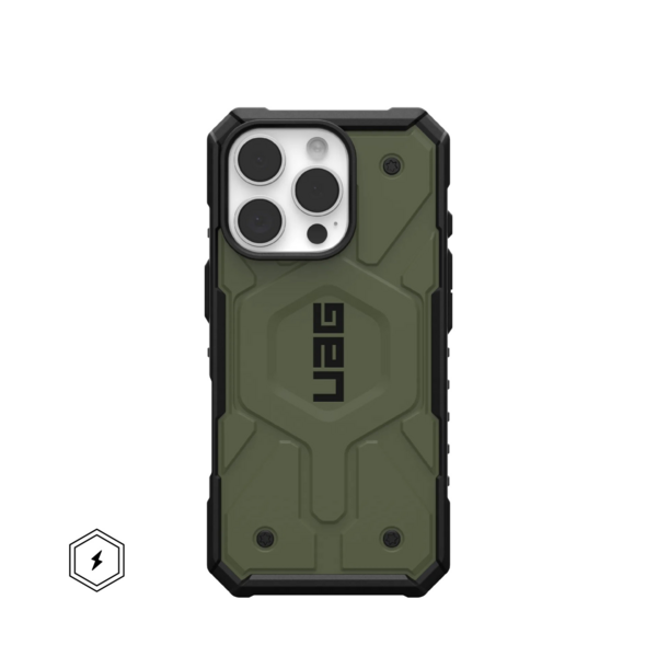 Акція на Чехол UAG для Apple iPhone 16 Pro Pathfinder Magsafe, Olive Drab (114468117272) від MOYO