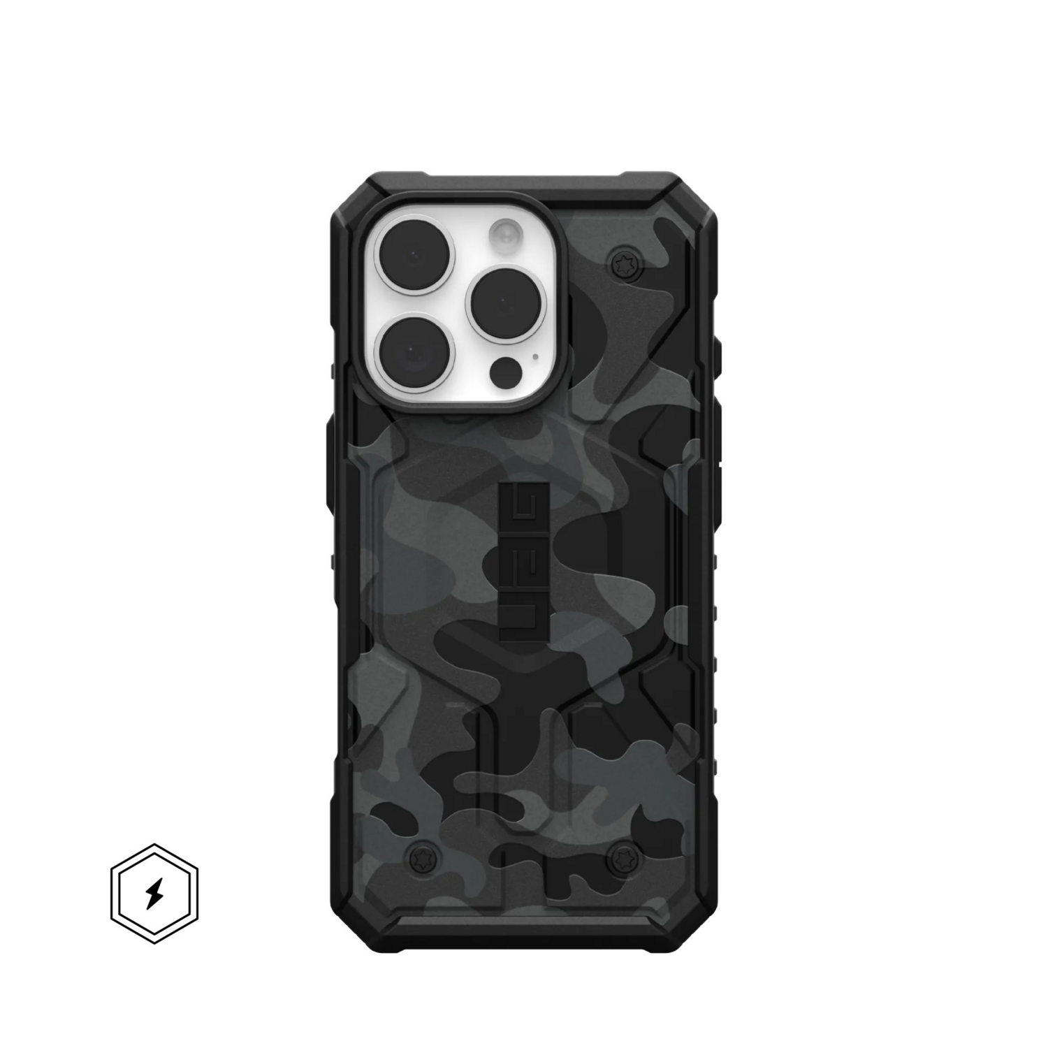 Чохол UAG для Apple iPhone 16 Pro Pathfinder SE Magsafe, Midnight Camo (114471114061)фото