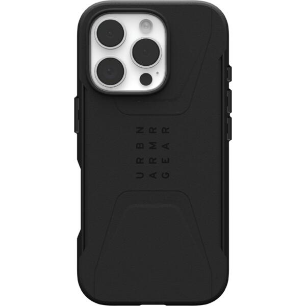 

Чехол UAG для Apple iPhone 16 Pro Civilian Magsafe, Black (114444114040)