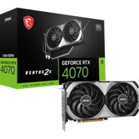 Видеокарта MSI GeForce RTX 4070 12GB GDDR6 VENTUS 2X E1 OC (912-V512-018)