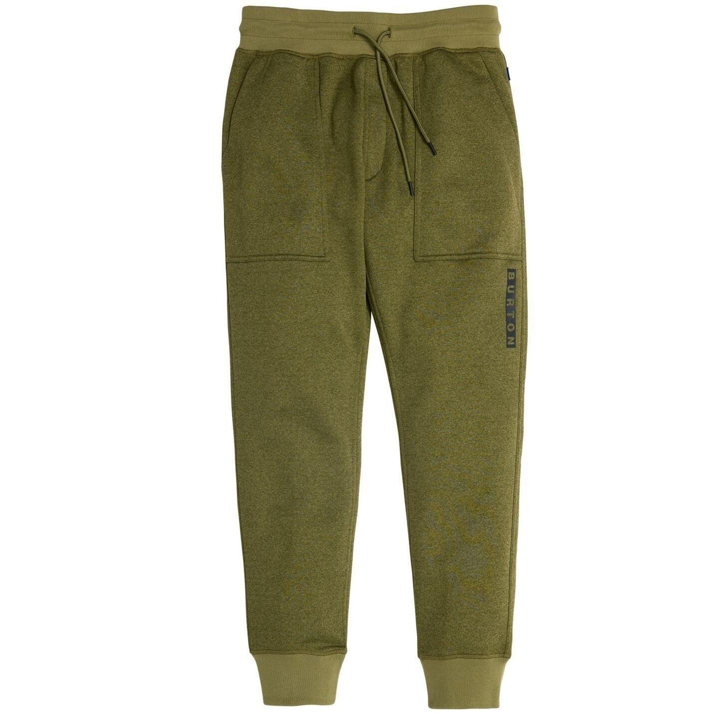 Флисовые штаны Burton ( 205941 ) MB OAK PANT 2024 MARTINI OLIVE HTR L оливковый фото 1