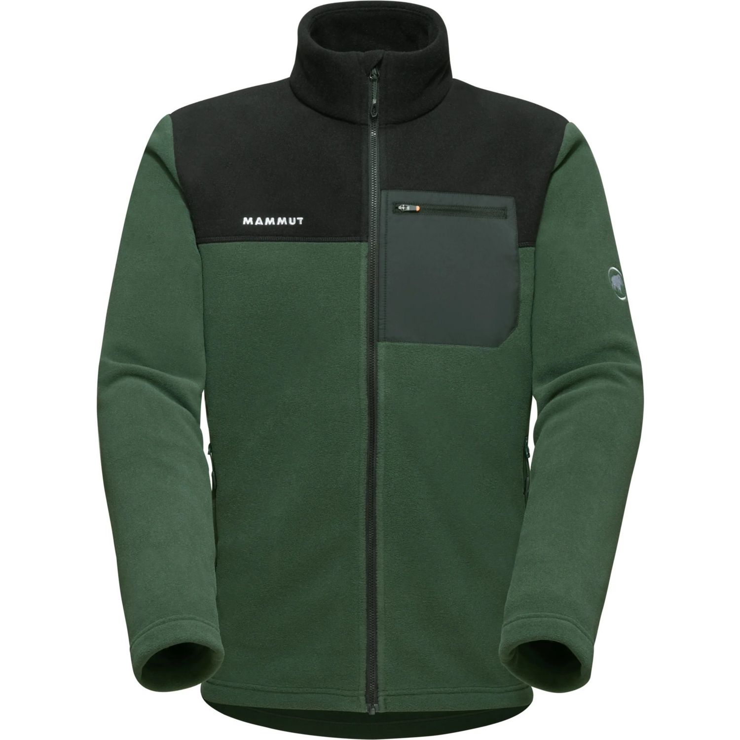 Флисовая кофта мужская Mammut ( 1014-04380 ) Innominata ML Jacket 2024 Woods-Black M зеленый фото 