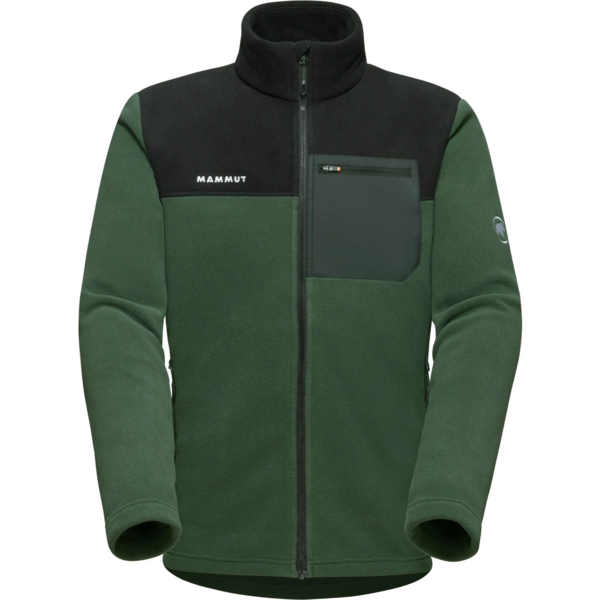 Флісова кофта чоловіча Mammut ( 1014-04380 ) Innominata ML Jacket 2024 Woods-Black M зеленийфото