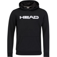 Худи HEAD 816399 CLUB BYRON Hoodie Junior BK 128 см черный