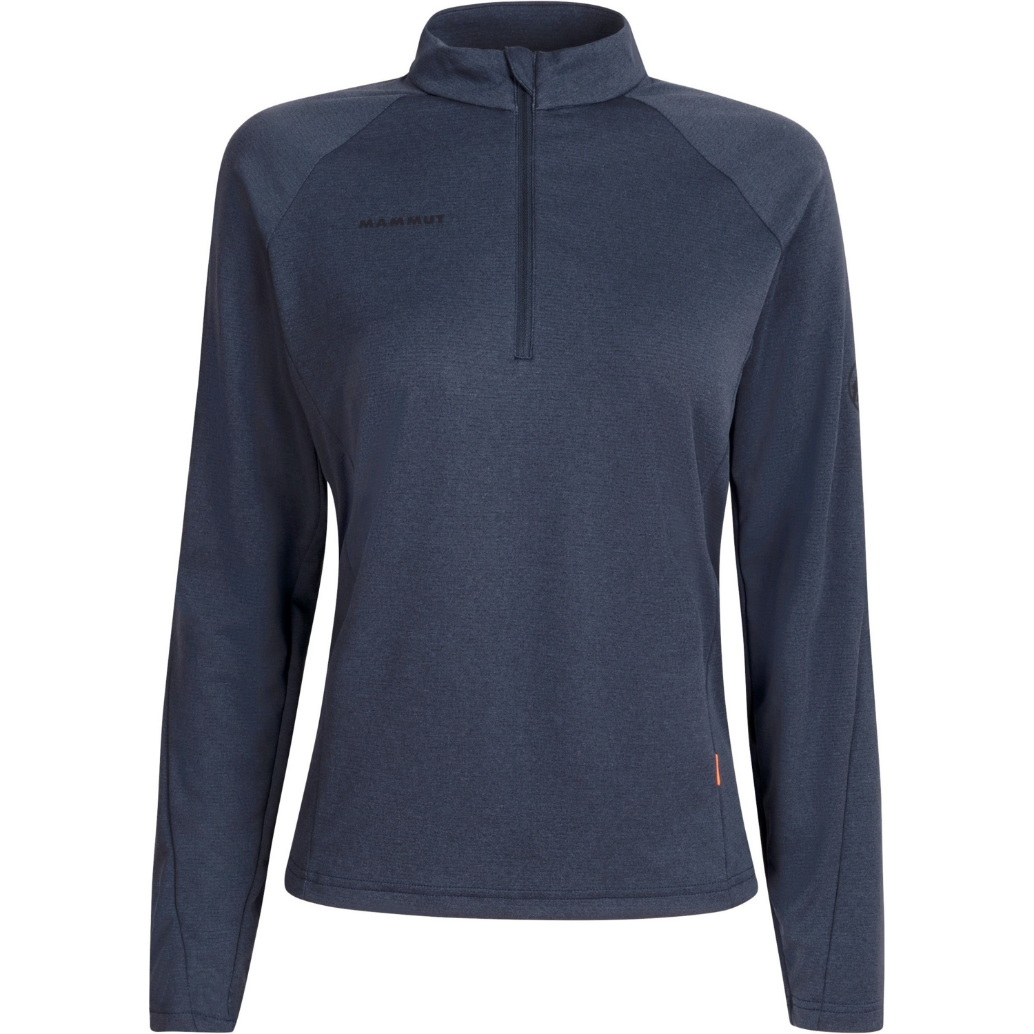 Флис Mammut ( 1016-00740 ) Aegility Half Zip Longsleeve Women 2021 marine melange L синий фото 