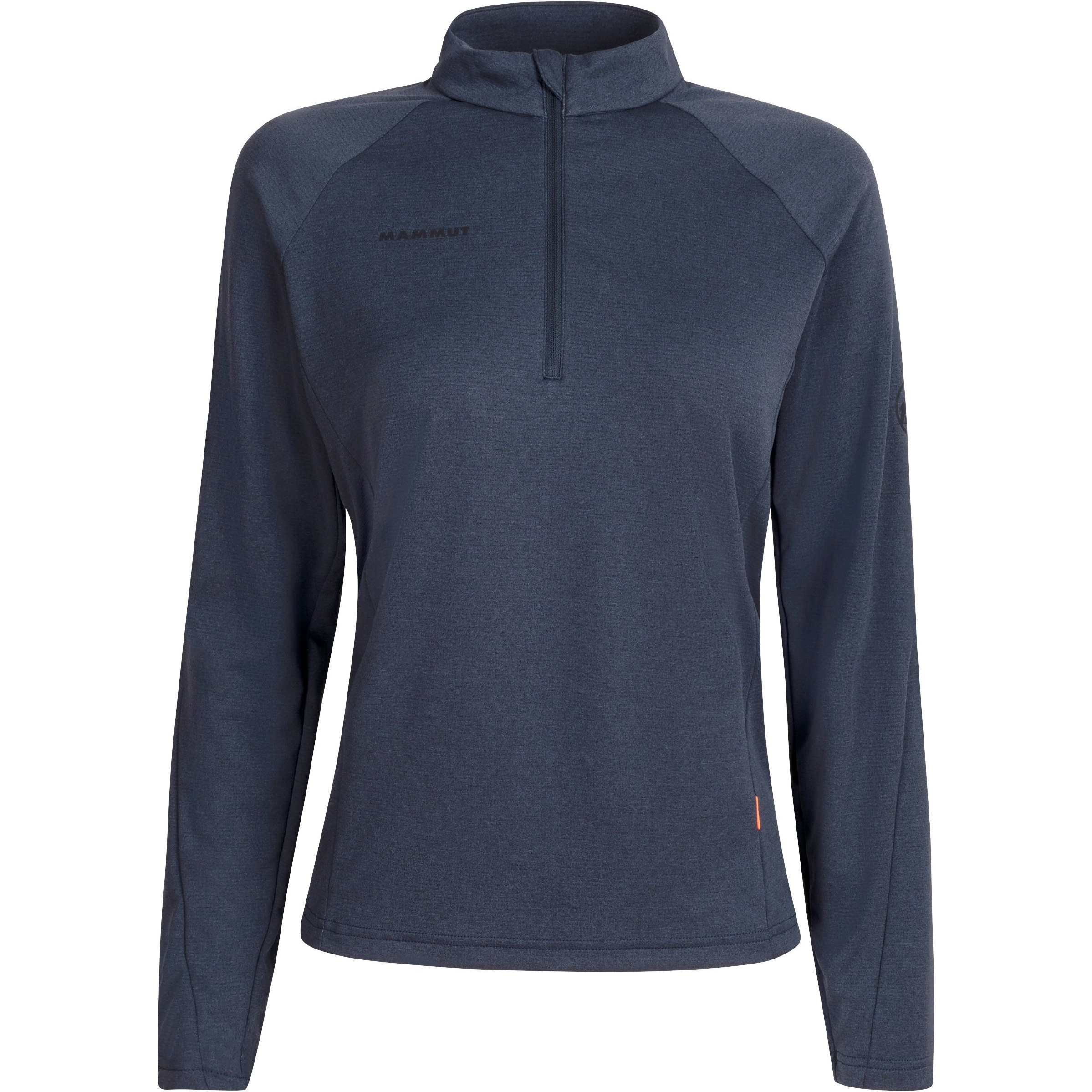 Флис Mammut ( 1016-00740 ) Aegility Half Zip Longsleeve Women 2021 marine melange L синий фото 1