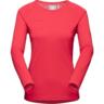 Лонгслив для туризма Mammut ( 1016-00810 ) Aegility Longsleeve Women 2021 sunset S розовый