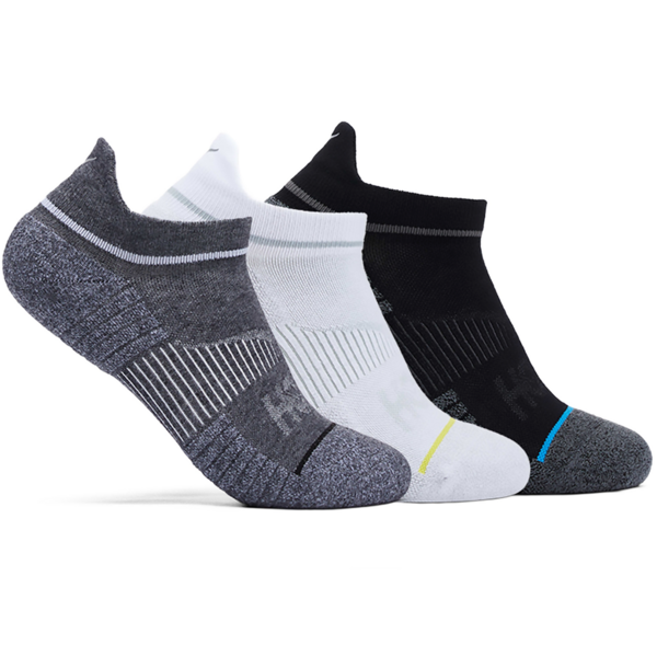 

Носки HOKA ( 1122930 ) NO-SHOW RUN SOCK 3-PACK 2024 White / Black / Grey 38-42 мультиколор