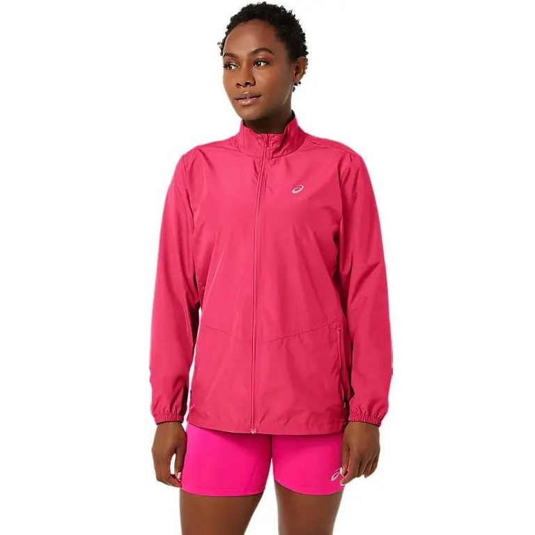 Куртка для бігу Asics ( 2012C341 ) CORE JACKET 2023 701 PIXEL PINK/FRENCH BLUE XL рожевийфото