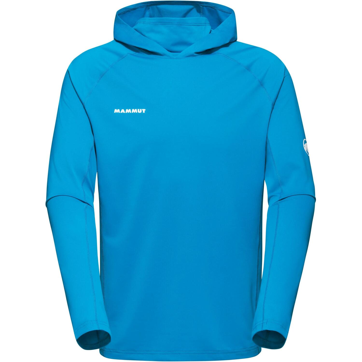 Лонгслив Mammut ( 1016-01420 ) Selun FL Sun Hoody Men 2024 glacier blue L голубой фото 