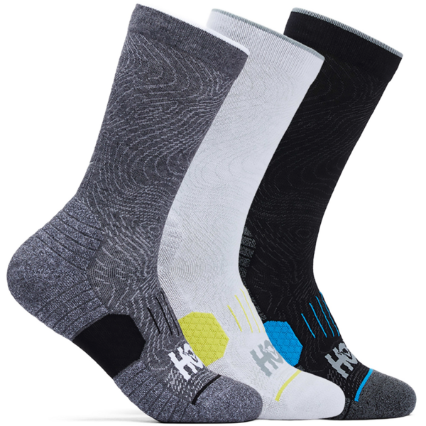 

Носки HOKA ( 1122931 ) CREW RUN SOCK 3-PACK 2024 White / Black / Grey 42-46 мультиколор