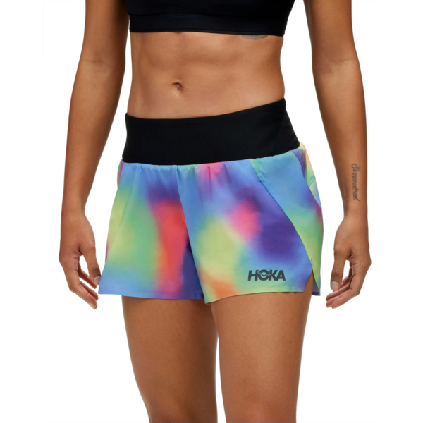 

Шорты для бега HOKA ( 1135016 ) SHORT 4" 2024 Multi S мультиколор