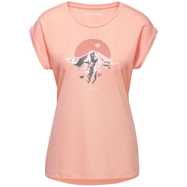 

Футболка для города Mammut ( 1017-00964 ) Mountain T-Shirt Women 2021 evening sand M розовый