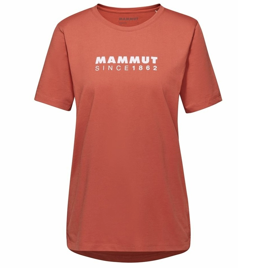 Футболка для города Mammut ( 1017-03902 ) Mammut Core T-Shirt Women Logo 2024 brick L красный фото 