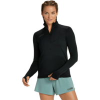 Кофта для бега HOKA ( 1135053 ) 1/2 ZIP 2024 BLK L черный