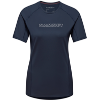 Футболка для города Mammut ( 1017-05060 ) Selun FL T-Shirt Women Logo 2023 marine M синий