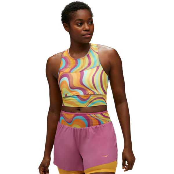 

Топ HOKA ( 1151086 ) RACE DAY BRA PRINT 2024 TRLT S мультиколор