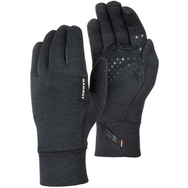 

Перчатки Mammut ( 1190-00300 ) Wool Glove 2022 black melange 8 черный