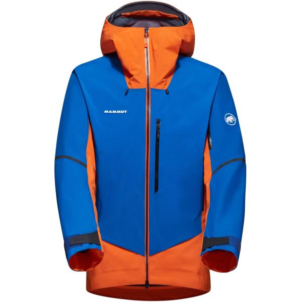 

Куртка для туризма Mammut ( 1010-28050 ) Nordwand Pro HS Hooded Jacket Men 2021 arumita-azurit XL синий