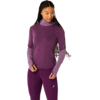 Лонгслив для бега Asics ( 2012C869 ) METARUN MOCK NECK LS TOP 2024 DEEP MAUVE L фиолетовый