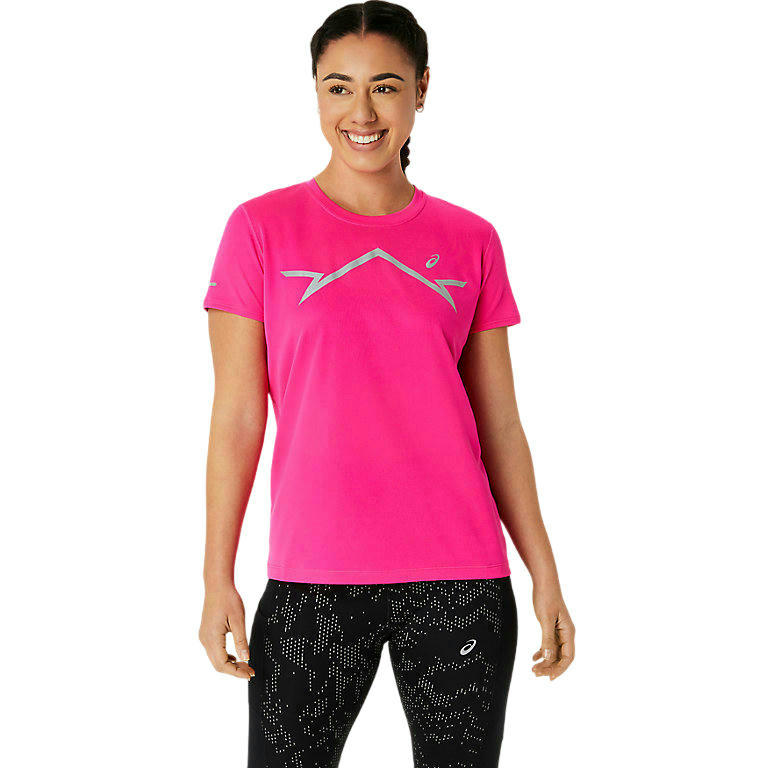 Футболка для бігу Asics ( 2012C938 ) LITE-SHOW SS TOP 2024 PINK GLO M рожевийфото