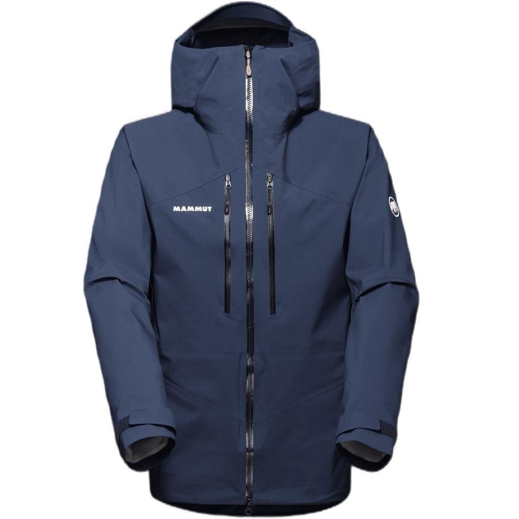 Куртка для туризма Mammut ( 1010-29391 ) Taiss HS Hooded Jacket Men 2024 marine S синий фото