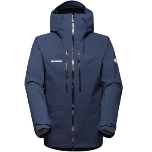 

Куртка для туризма Mammut ( 1010-29391 ) Taiss HS Hooded Jacket Men 2024 marine S синий