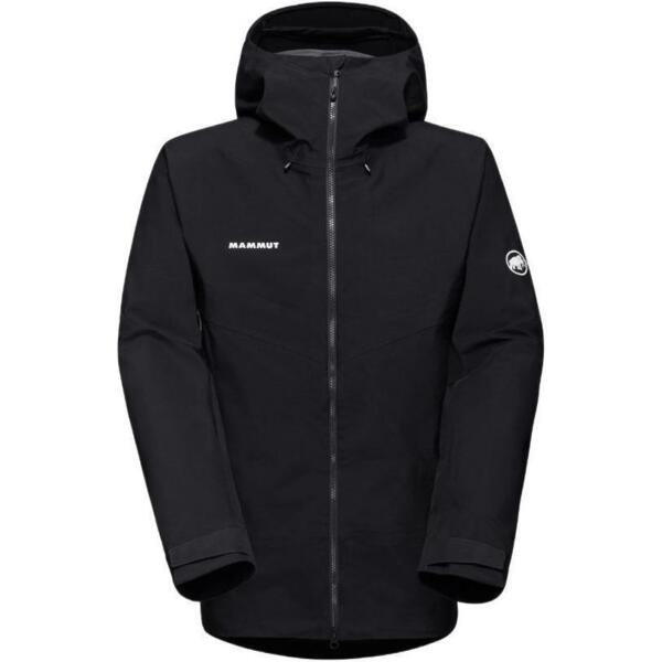 

Куртка для туризма Mammut ( 1010-30151 ) Crater IV HS Hooded Jacket Men 2024 black L черный