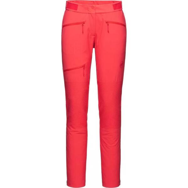 

Штаны для туризма Mammut ( 1021-00490 ) Pordoi SO Pants Women 2021 sunset 36 малиновый