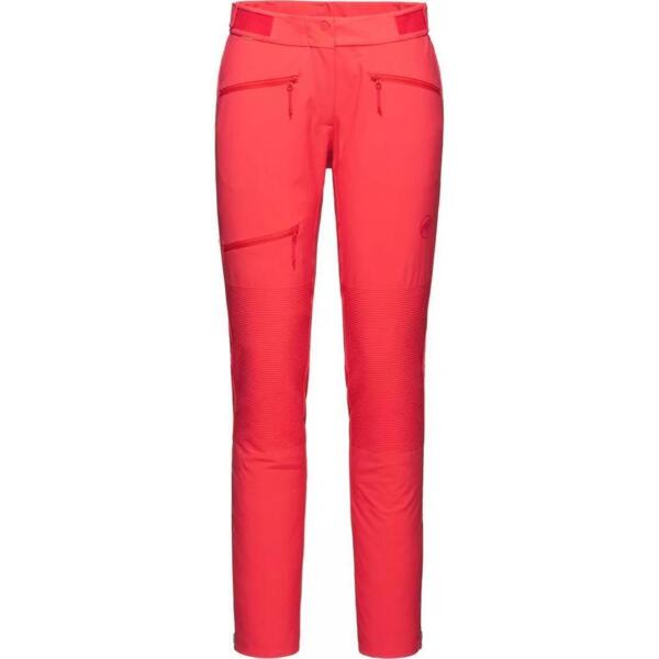 

Штаны для туризма Mammut ( 1021-00490 ) Pordoi SO Pants Women 2021 sunset 38 малиновый
