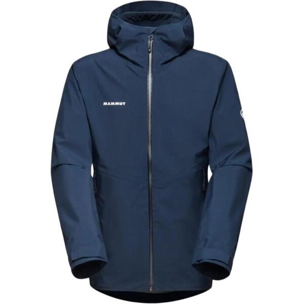 

Куртка для туризма Mammut ( 1010-30660 ) Alto Light HS Hooded Jacket Men 2024 marine L синий