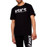 Футболка для бігу Asics ( 2031B912 ) KATAKANA GRAPHIC TEE 2022 001 BLACK S чорна